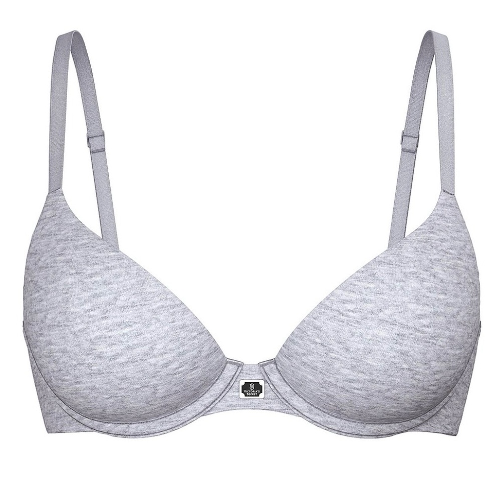 Victoria's Secret Bundle Cotton 34C Bra and 8 Thongs (Medium) Set  NWT